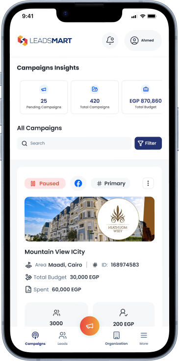 LeadsMart Campaign Listing
